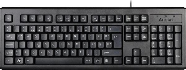 A4 Tech Km-720 Siyah F Tr Usb Kablolu Fn Multimedya Klavye - Image 1