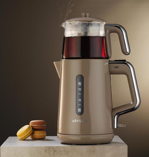 Aryıldız Tea Perfect Çay Makinesi Bej - Image 1