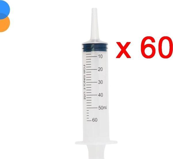 Genject Çam Uçlu 50ml Beslenme Enjektörü (Gavaj Enjektör) 60'lı Kutu - Image 1