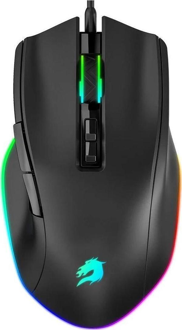 GameBooster M16 Myth RGB Aydınlatmalı Siyah Profesyonel Gaming Mouse - Image 1