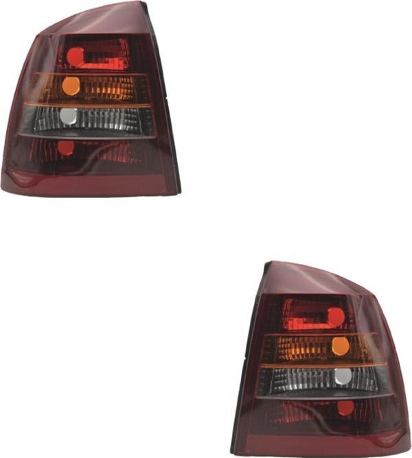  Opel Astra G Sedan Sağ-Sol Takım Stop Lambası Smoke 1998-2004 - Image 1