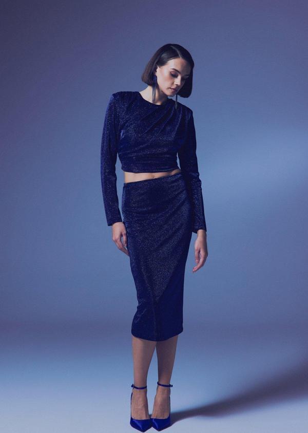 Parlak Kalem Etek - Sax Mavi - Image 1