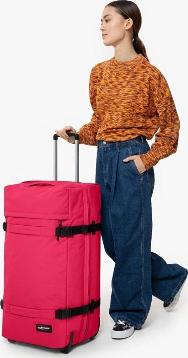 Eastpak Transit'r L Çekçekli 2 Tekerlekli Seyahat Valizi 0O4 - Image 1