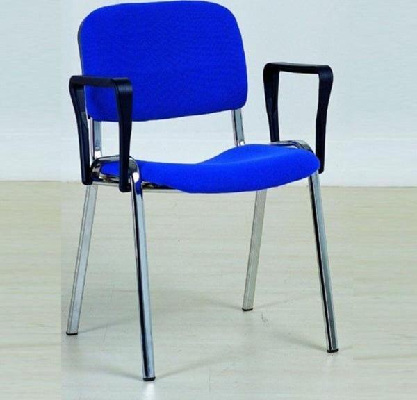 Dekormila Form Kollu Krom Misafir Koltuğu - Image 1