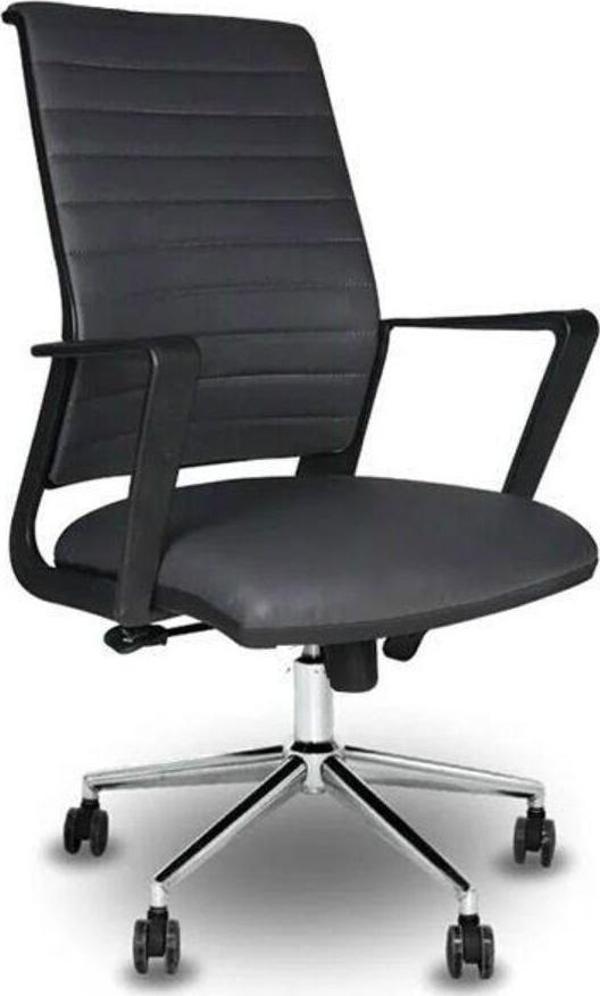 Dekormila  Gerdana Antrasit Deri Şef Koltuğu - Image 1