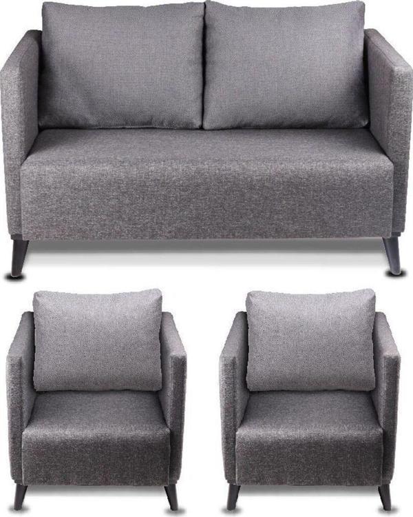 Dekormila Grey ikili Kanepe Takımı - Image 1