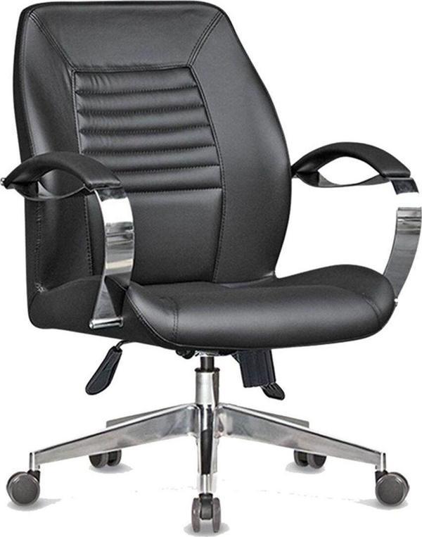 Dekormila Arena Deri Çalışma Koltuğu Ofis Koltuğu Büro Koltuğu Ofis Sandalyesi - Image 1