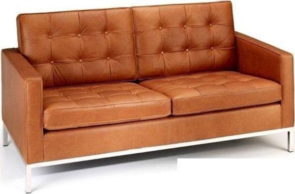 Dekormila Atlas Deri Ikili Ofis Koltuğu Bekleme Koltuğu - Image 1