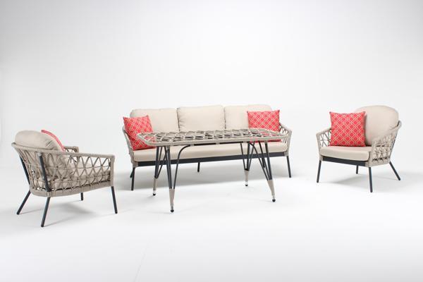 Luce Garden Lilyum Bahçe Koltuk Takımı - Image 1