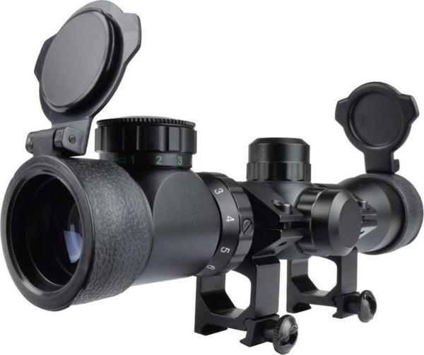 2-6x28 SP Zoomlu Dürbün Hedef Çizgili Çıft Işıklı - Image 1