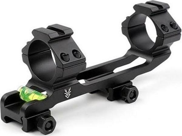 SWAMP DEER CT 25.4/30mm Tek parça 22MM Ray Dürbün montaj ayağı siyah - Image 1