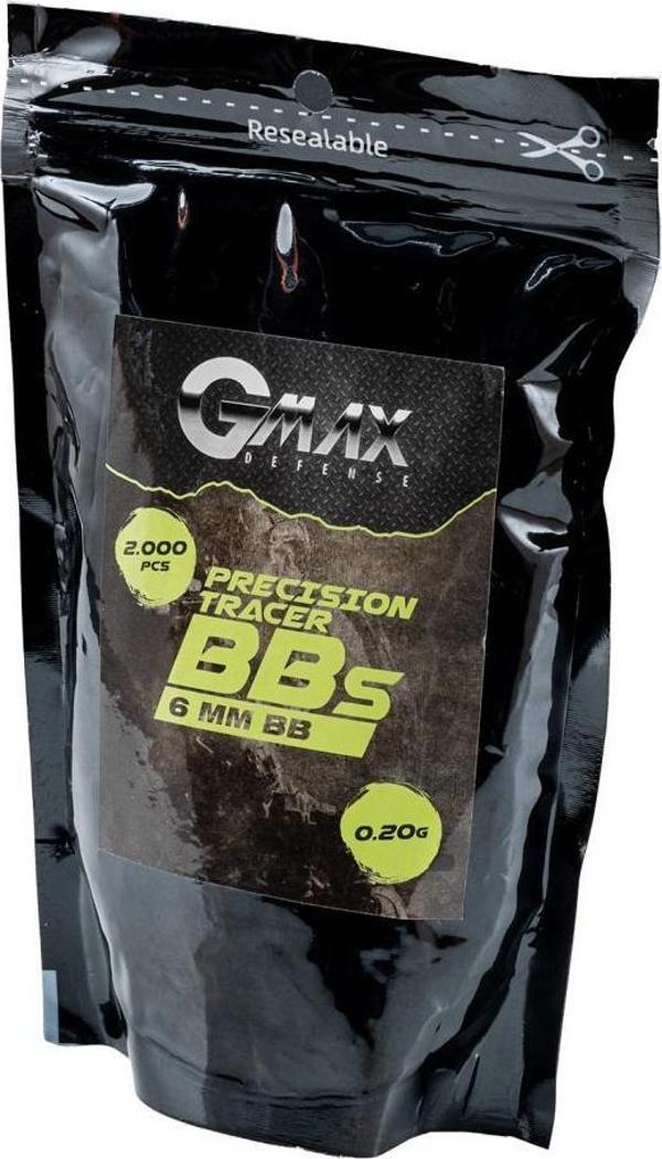 Plastik İzli Bilye 6mm - 0.20 gr - Fosforlu - 2000'li Poşet - Image 1