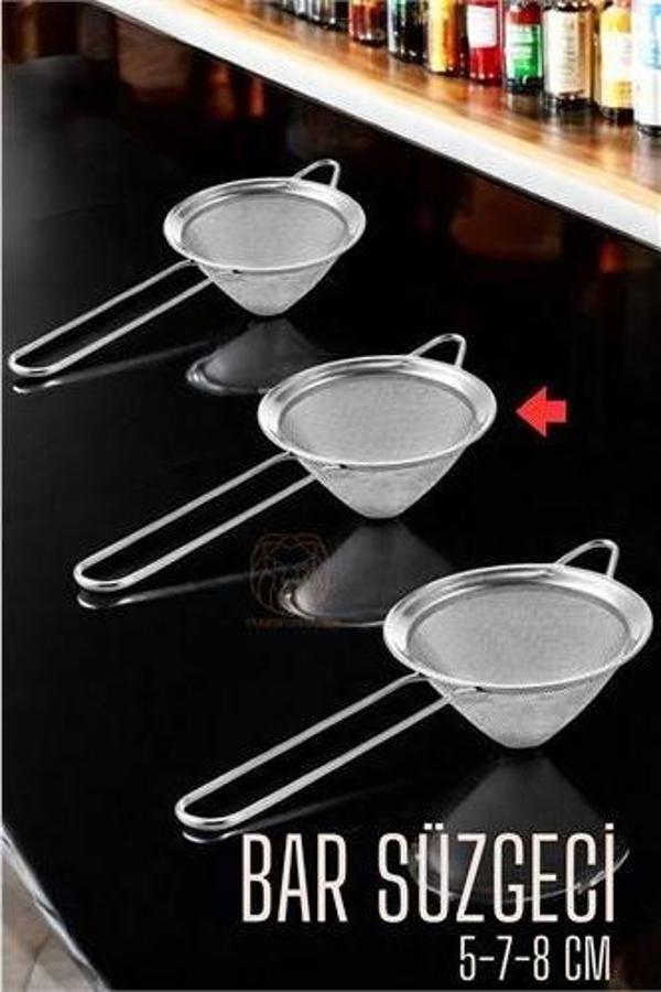 ModaCar Bar Süzgeci Bar Strainer 3 Boy Set 5 7 8 cm - Image 1