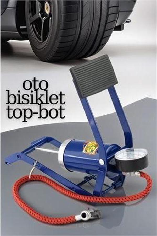 ModaCar Lastik Şişirici Ayak Hava Pompası - Image 1