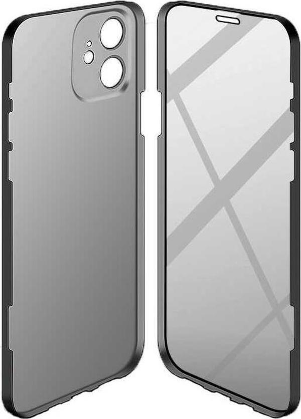 iPhone 11 Kılıf 360 Tam Koruma Lüx Led Kapak - Image 1