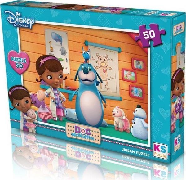 DOC709 Doc McStuffins 50 Parça Puzzle -KS Puzzle - Image 1
