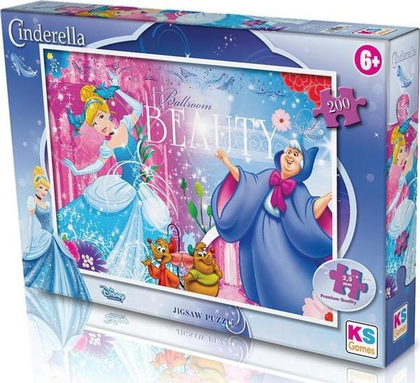 KS  Puzzle 200 Parça Cinderella - Image 1