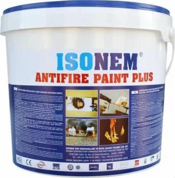 İsonem AntiFire Paint Plus 120 Dk Yangına Dayanıklı Boya 10 Kg İso-385 - Image 1