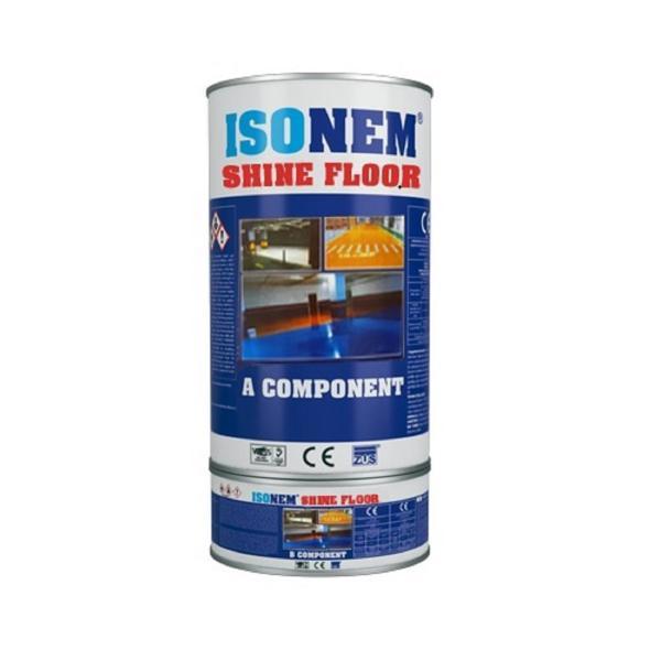 İsonem Shine Floor Solvent Bazlı Fayans Boyası 4.5 Kg Turuncu - Image 1