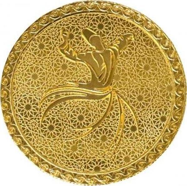 Mevlana 1/4 Ons 2024 Altın Sikke Coin - Image 1