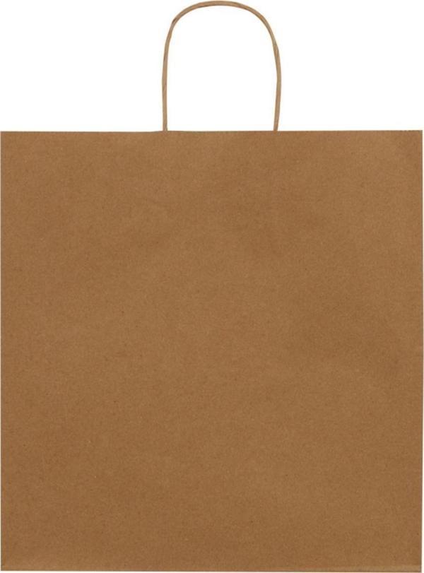 Packanya 29X15X29-50 Adet Burgu Saplı Kraft Çanta - Image 1