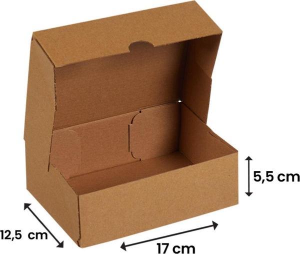 Packanya 17X12,5X5,5-500 Adet Kesimli Karton Kutu - Internet Ve Kargo Kutusu - Image 1