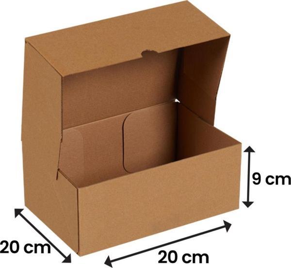 Packanya 20X20X9-1000 Adet Kesimli Kutu - Internet Ve Kargo Kutusu - Image 1