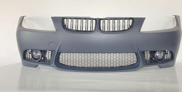 Bmw 3 Uyumlu Serisi E90 2005-2008 M3 Ön Tampon + Panjur (Sis Lambaları Dahil) - Image 1