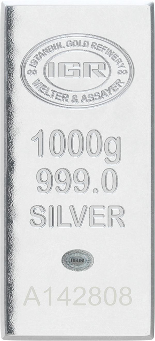 1000 GR 999 Milyem İAR Gram Gümüş - Image 1