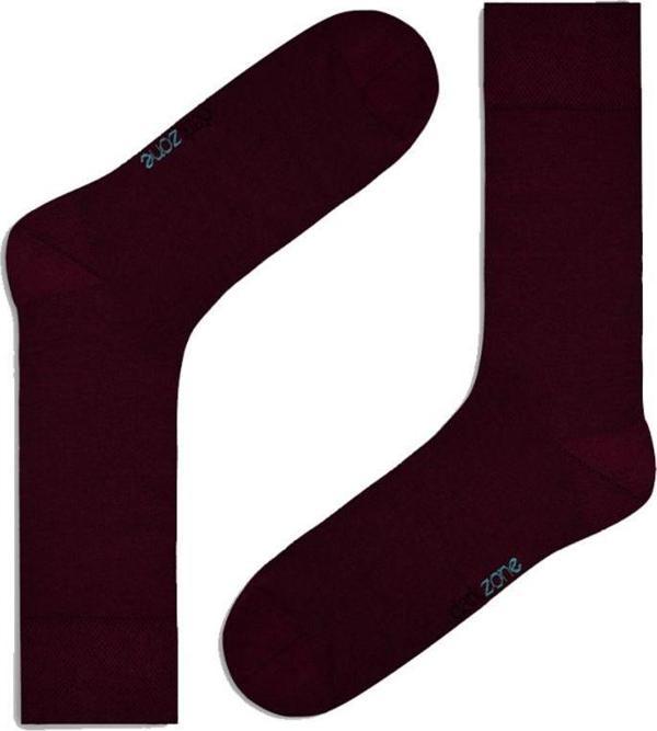 Bordo Erkek Soket Çorap 0208 - Image 1