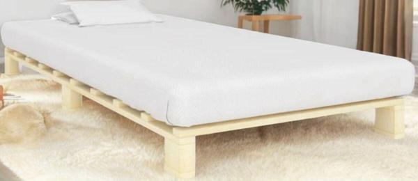 Pinoxi Ahşap Platform Karyola 100 cm X 200 cm - Image 1