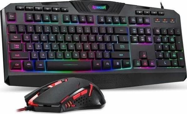 Redragon S101 Kablolu Oyun Klavyesi ve Faresi Black - Image 1