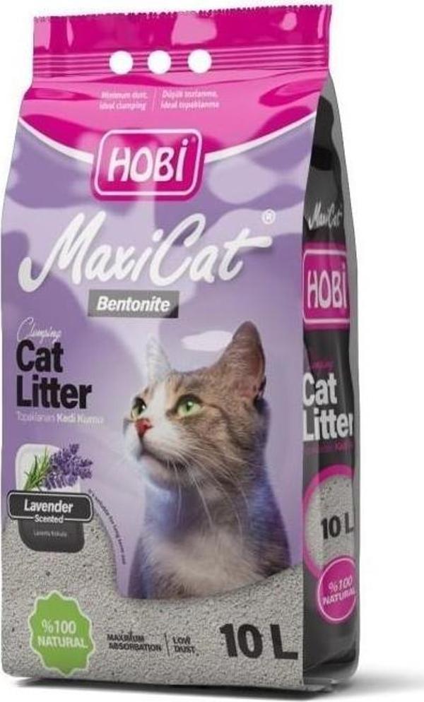 Maxicat Lavanta Kokulu Bentonit Kedi Kumu 10 Litre - Image 1