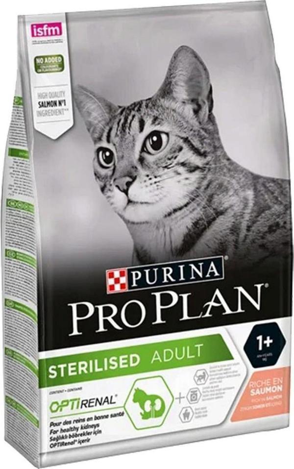 Pro Plan Sterilised Somonlu Kedi Maması - 3 kg - Image 1