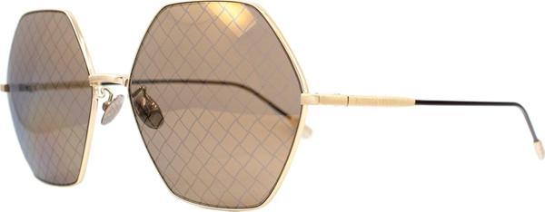 BOTTEGA VENETA 0201S 003 60-17 Unisex GÜNEŞ GÖZLÜĞÜ - Image 1