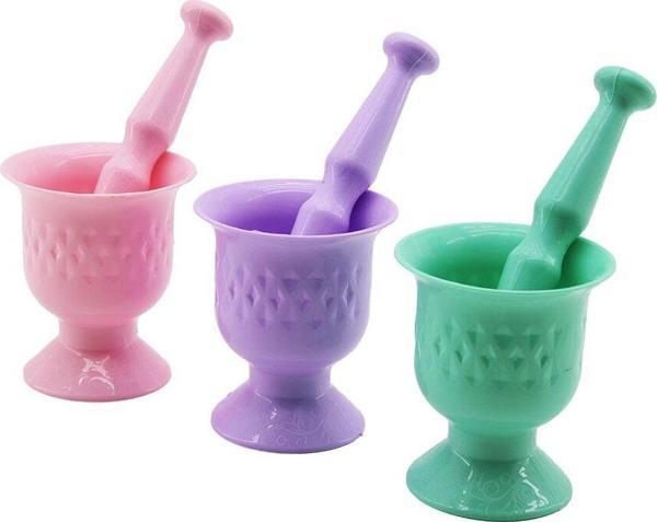 RENKLİ PLASTİK HAVAN - MORTAR  SARIMSAK DÖVECEK-Findit - Image 1