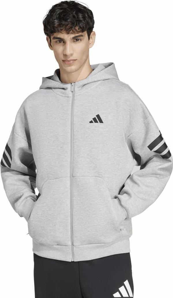 JD4828-E adidas M Fı 3S Fz Erkek Ceket Gri - Image 1