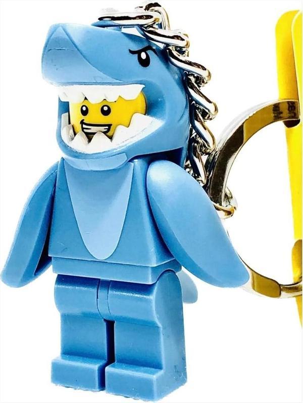 LEGO 853666 Minifigures Shark Suit Guy Key Chain - Image 1