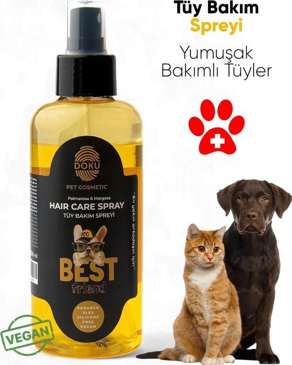 Doku Pet Hair Care Spray 200 ml - Image 1