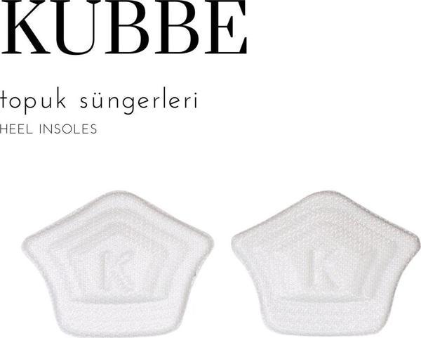 Kubbe Beyaz Taç Topuk Süngeri - Ayakkabı Vurmasına Karşı Koruma Ve Maksimum Konfor! - Image 1