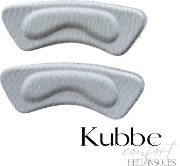 Kubbe Gri Oval Ayakkabı Vurma Önleyici Yapışkanlı Topuk Süngeri, Topuk Yastık Pedi - Image 1