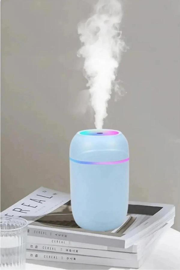 H2O Humidifier 300 Ml Ulrasonik Hava Nemlendirici Buhar Makinesi Ve Aroma Difüzörü H2o - Image 1