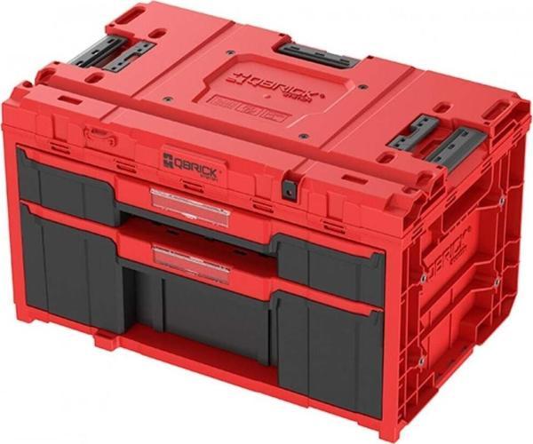 Qbrick System One Drawer 2 Plus Toolbox Red Uhd - Image 1