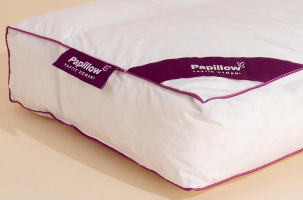 PAPILLOW Medical Promed Duvet Kaz Tüyü Yastık 60*40*12 Boyun Fıtığı ve Boyun Düzleşmesi için - Image 1