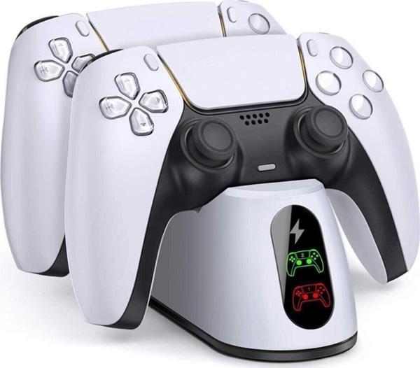 Comse Beboncool Ps5 Uyumlu Dualsense Şarj Istasyonu Dock Göstergeli - Image 1