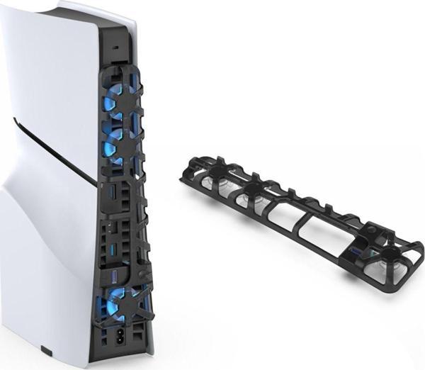 Comse Ps5 Slim Disk Ps5 Slim Dijital Uyumlu Rgb Işıklı Soğutucu Fan Tp5-3538S - Image 1