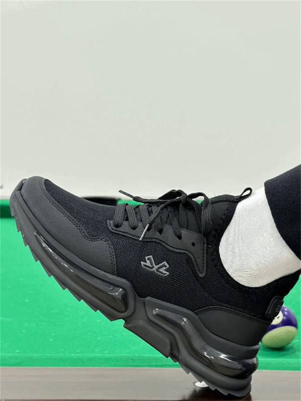 Escetic Siyah Erkek Anorak Gövde Yazlık Jel Taban Sneaker Spor Ayakkabı AY0013 - Image 1
