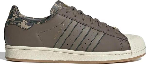 Adidas Superstar Leather Unisex Sneaker Hakiki Deri Günlük Spor Ayakkabı Haki - Image 1