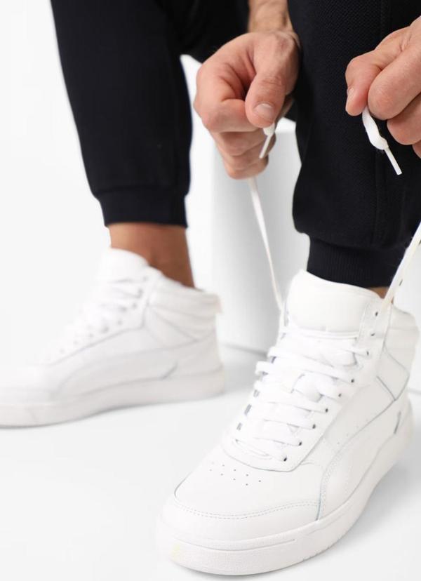 Puma Rebound Street v2 L Beyaz Sneaker Erkek Ayakkabı - Image 1