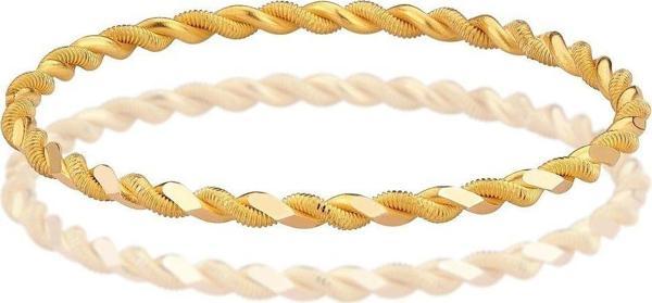 Tuğrul Kuyumculuk 20 gr (Gram) 22 Ayar İşçiliksiz Paftalı Burma Bilezik